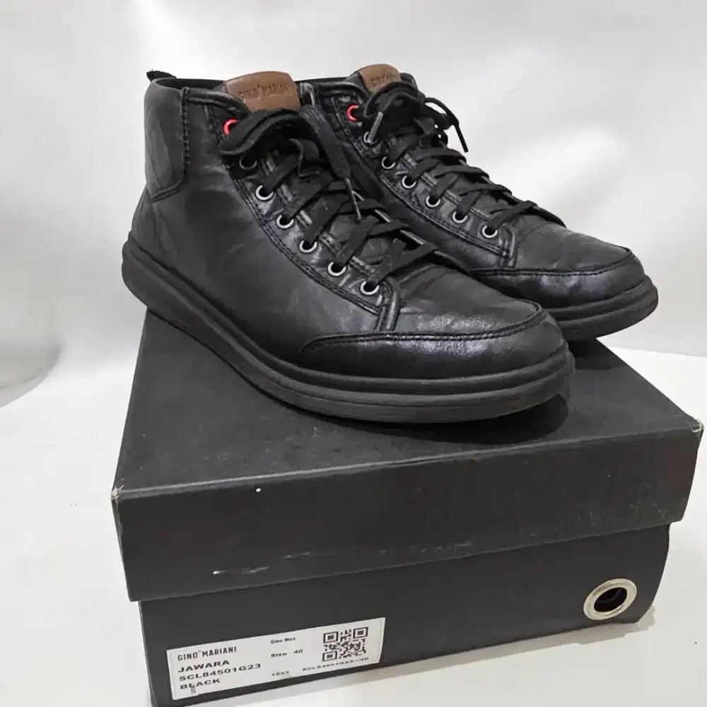 Sepatu Boots Gino Mariani Ori + Box