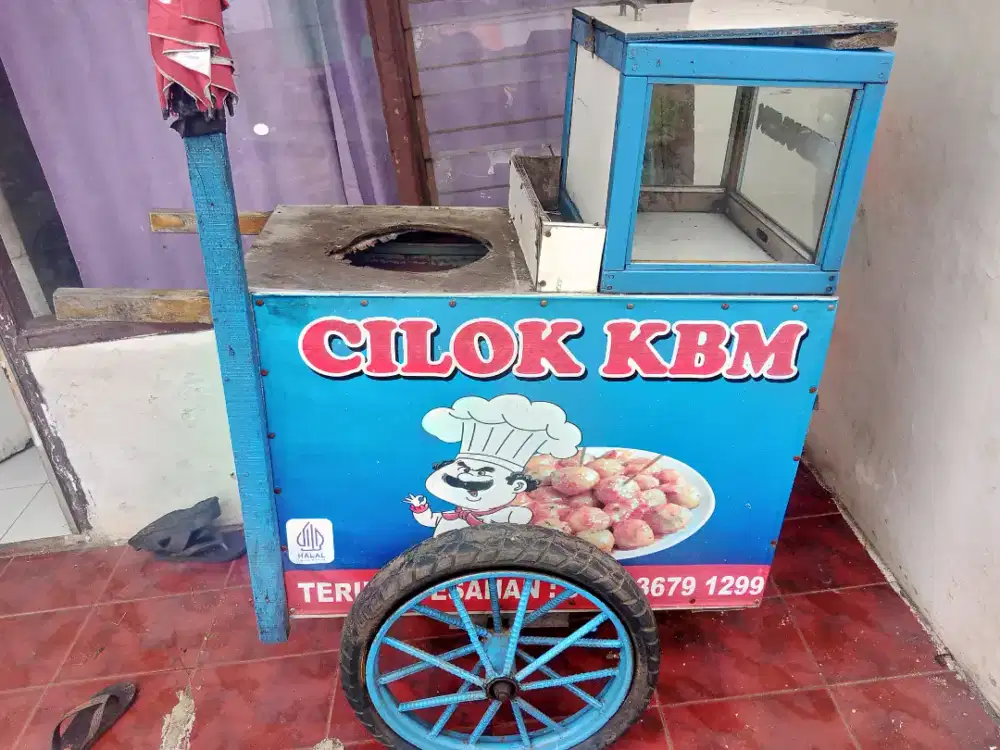jual grobak cilok