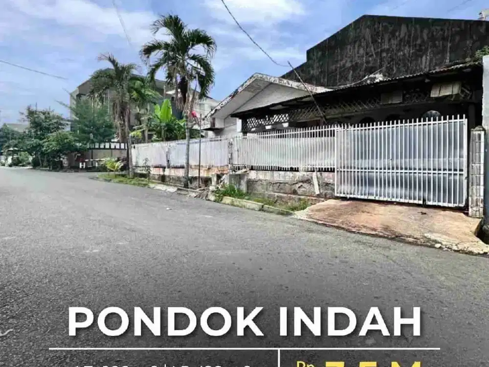 FOR SALE PONDOK INDAH
HITUNG TANAH