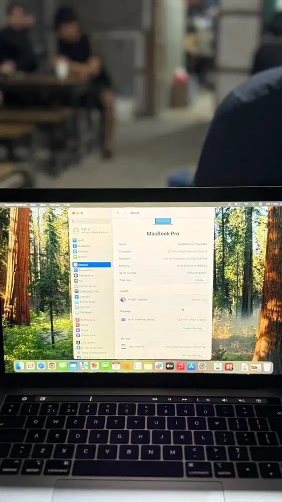 Macbook Pro 2018 13 Touchbar 8/512