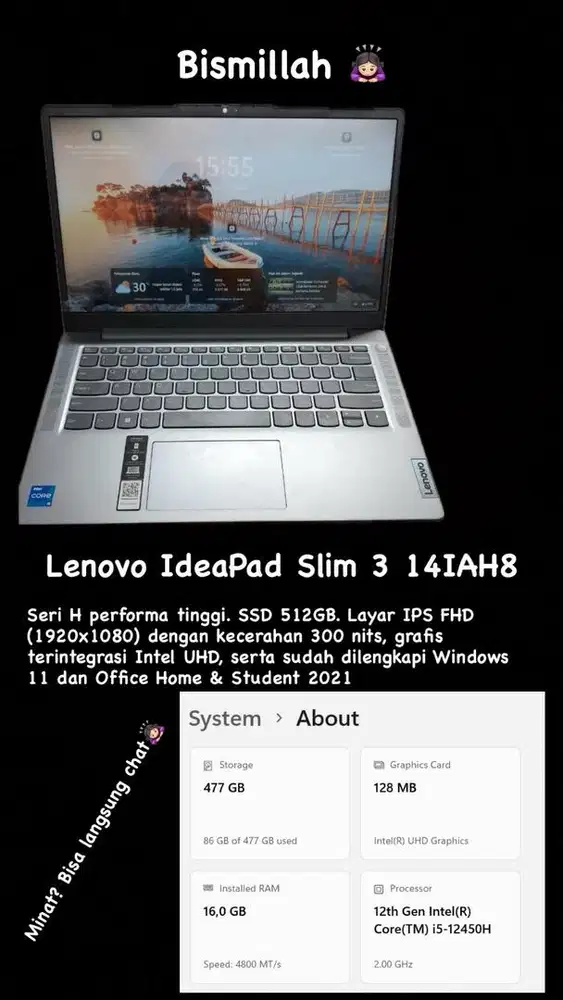 LENOVO IDEAPAD SLIM 3