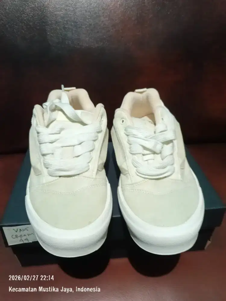 Vans Knu Skool white cream