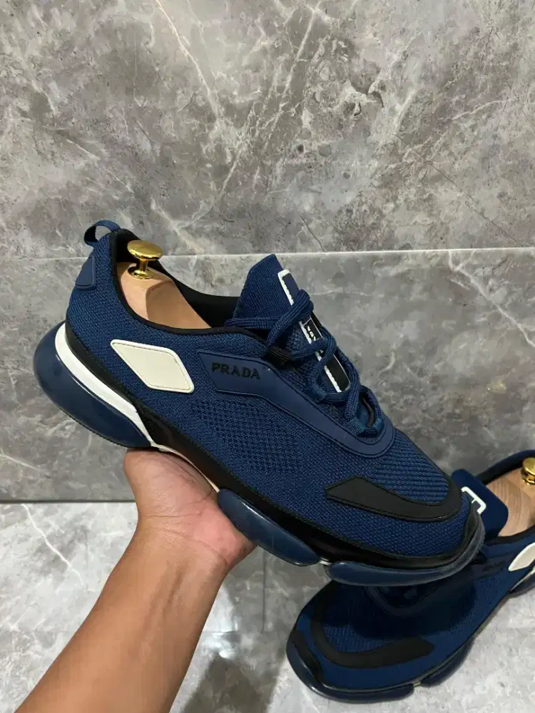 Sepatu Prada Original sneakers casual not gucci louis vuitton bally lv