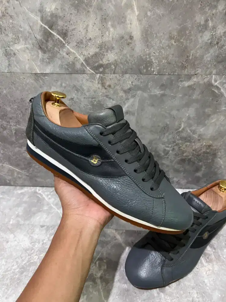 Sepatu Bally Original Sneakers casual second not prada lv gucci adidas