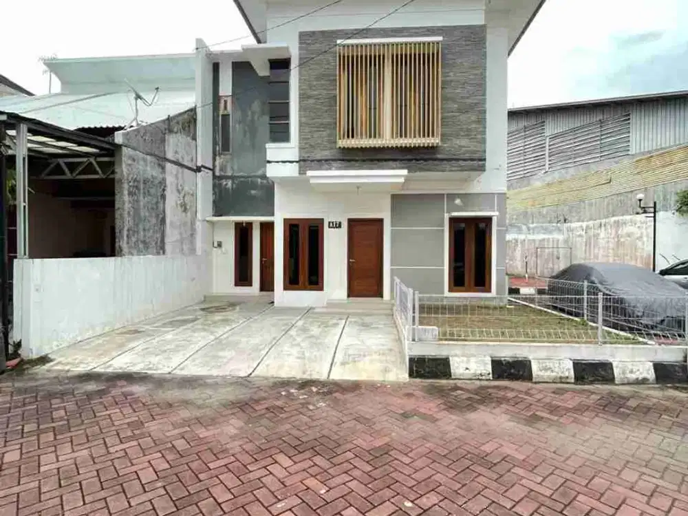 Rumah modern minimalis dlm komplek Jongke Mati dekat UGM