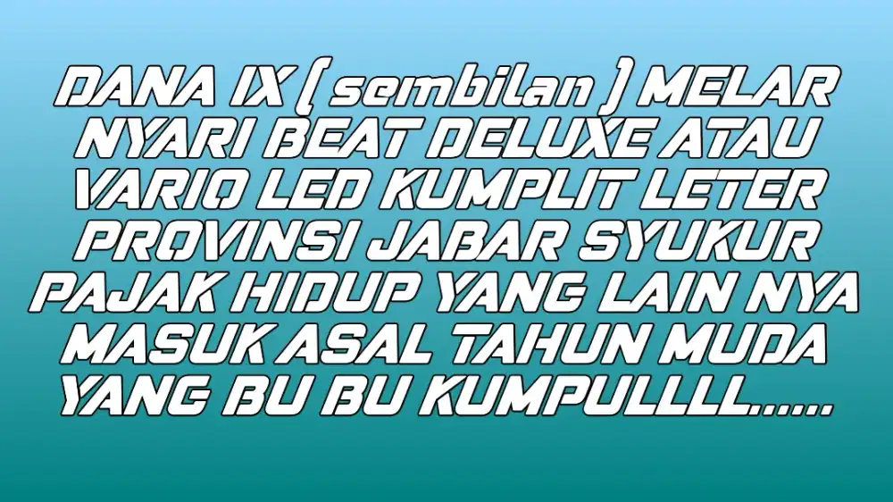 Nyari metik tahun muda