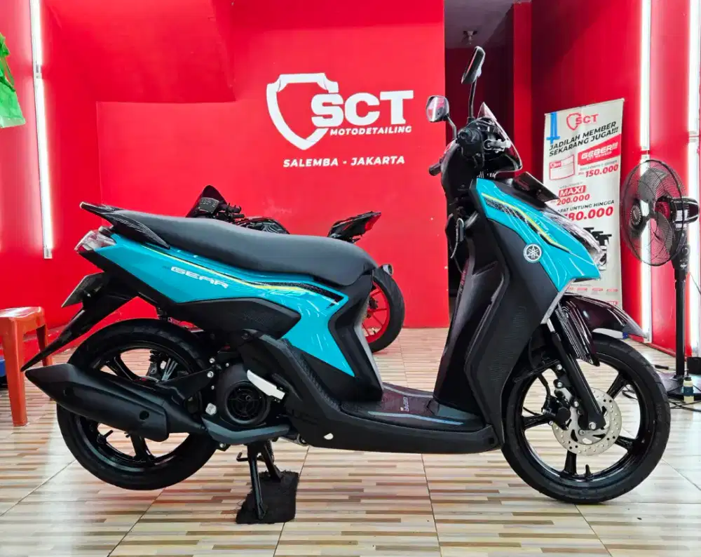 JualCpt90%LikeNew KM13Rb PjkOkt26 YAMAHA MIO GEAR 125 2022 HIJAU