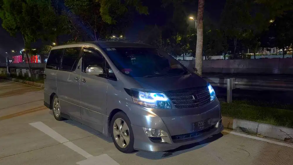 alphard 2.4 bensin AT  2006 terpasang sisten HCS konsumsi BBM 1;15 kpl