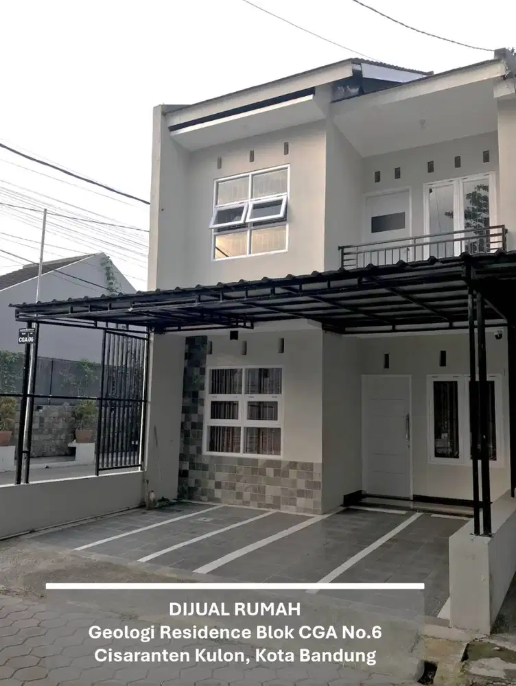 DIJUAL RUMAH (SIAP HUNI) KOTA BANDUNG, CISARANTEN KULON