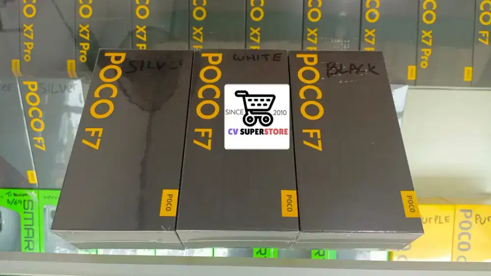 POCO F7 12/512 5G segel bnib ori no repack garansi resmi
