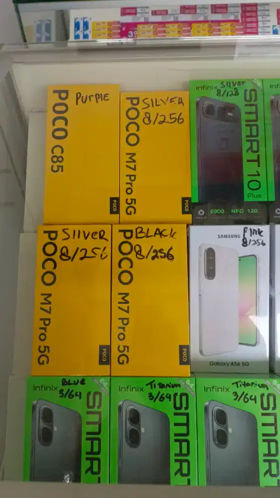 Poco M7 Pro 5G 8/256 segel bnib ori no repack garansi resmi