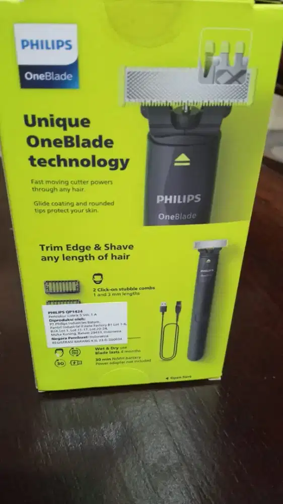 Cukuran philips OneBlade  QP1424 BNIB