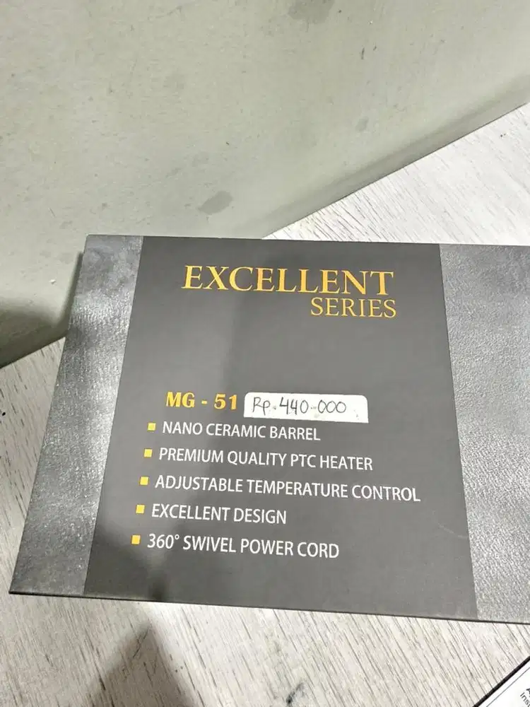 NEW Catok curly 32mm. Merk MEGUMI