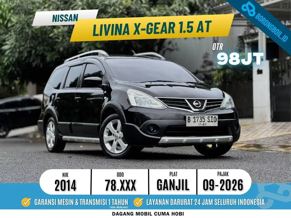 TERMURAH!!NISSAN LIVINA XGEAR AT 2014