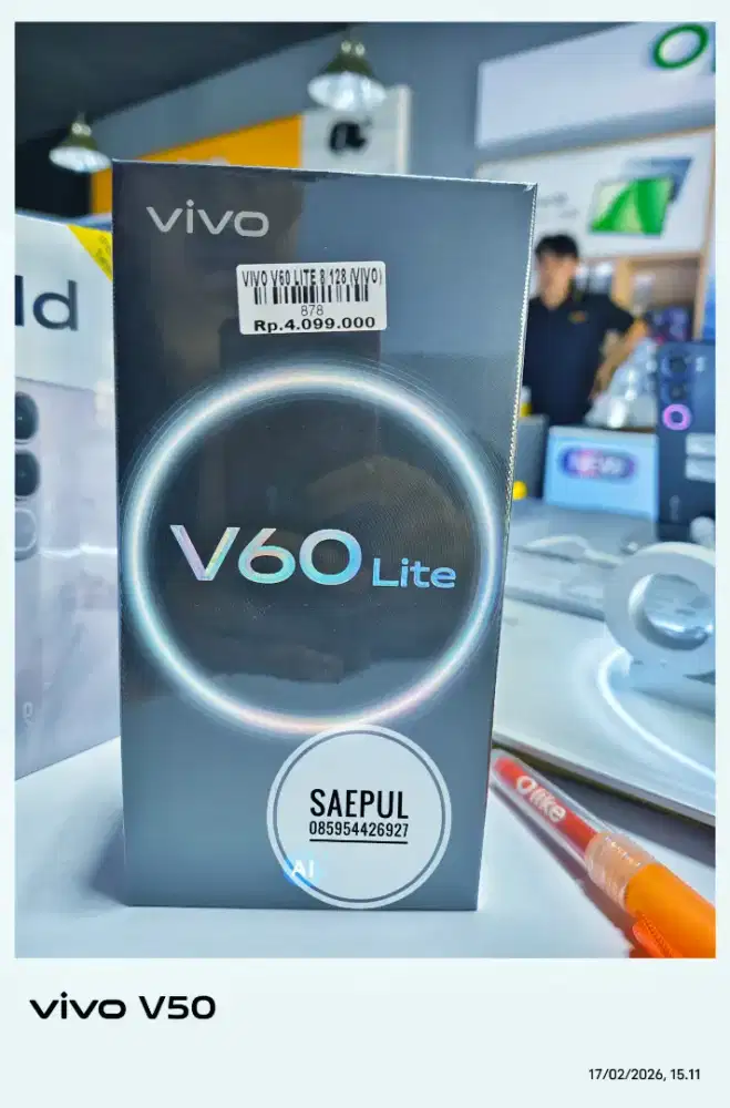 Baru vivo v60 lite 8/128GB