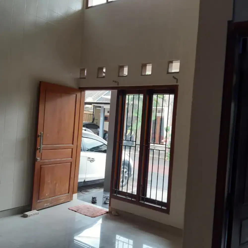 Dikontrakkan Rumah Modern Minimalis dengan 1 pintu (One gate System)