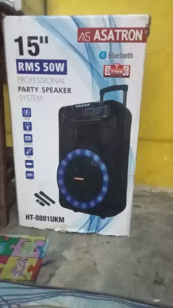 Speaker bluetooth astron 15inc