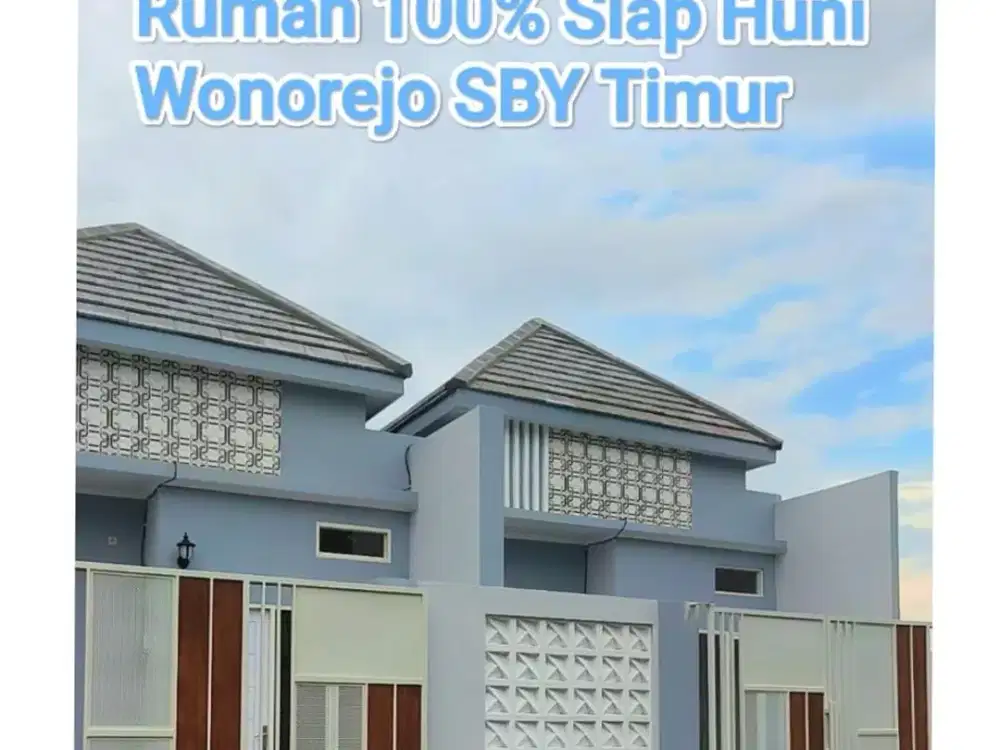 ‼️SISA 1 UNIT BARU GRESS ‼️RUMAH WONOREJO SELATAN RUNGKUT DEKAT SD KHODIJAH, MERR, TOL, UPN, Dsb.