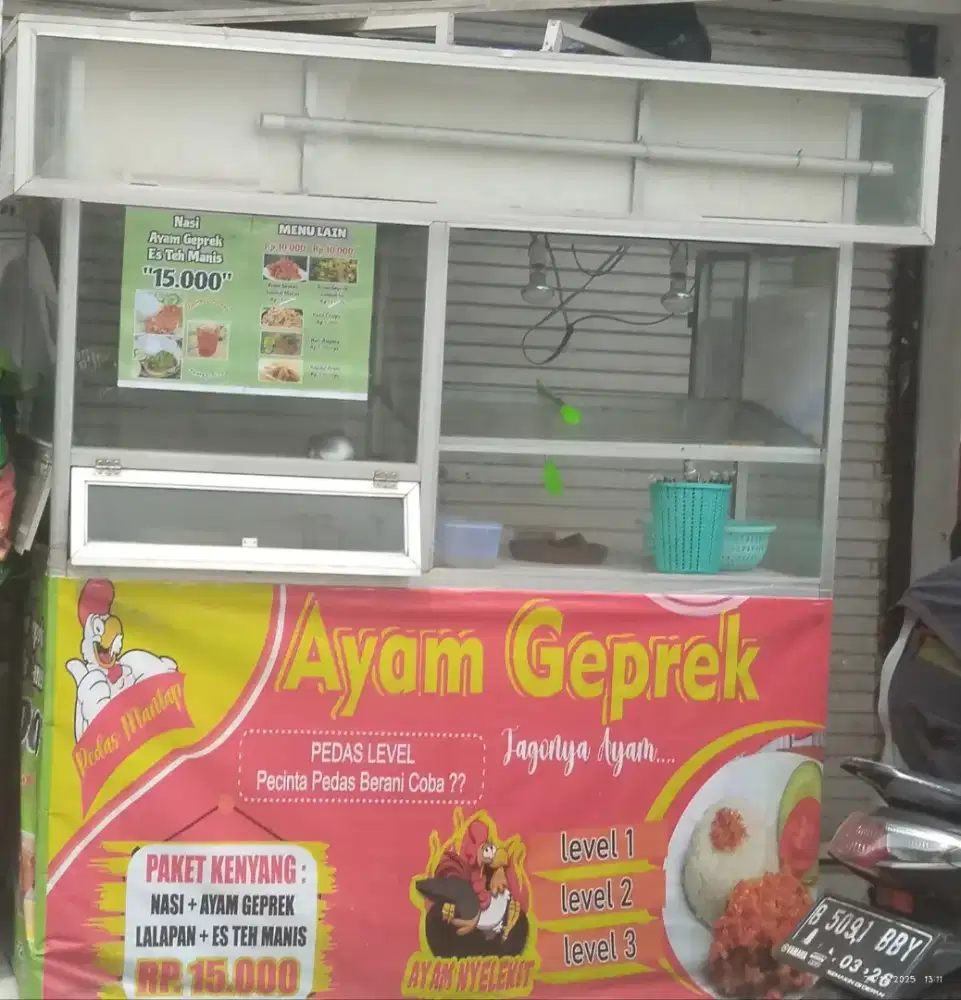 Gerobak jualan / gerobak fried chicken