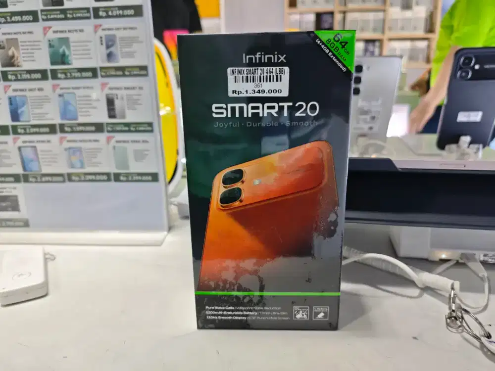 INFINIX SMART 20 RAM 4/64GB ATLANTIS DAHSYAT