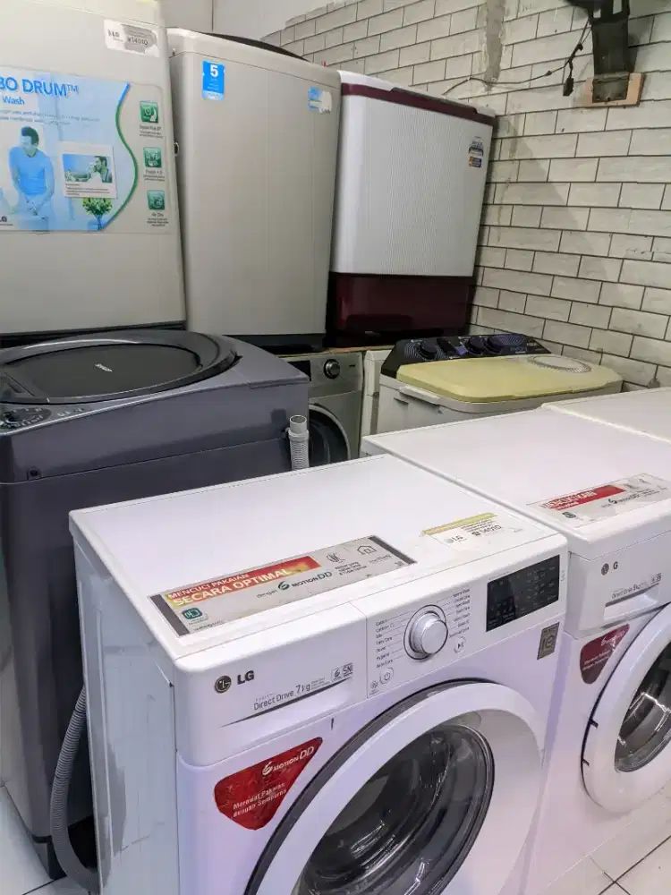 Mesin cuci bekas berbagai macam merek