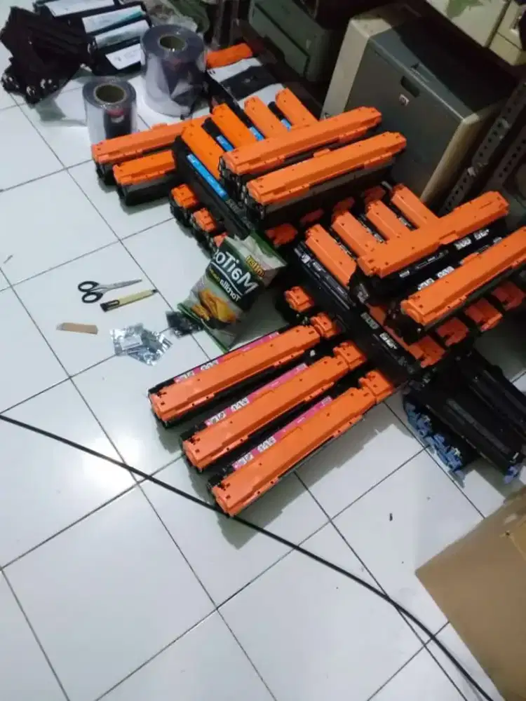 Refill tinta toner printer laserjet hp Xerox brother canon