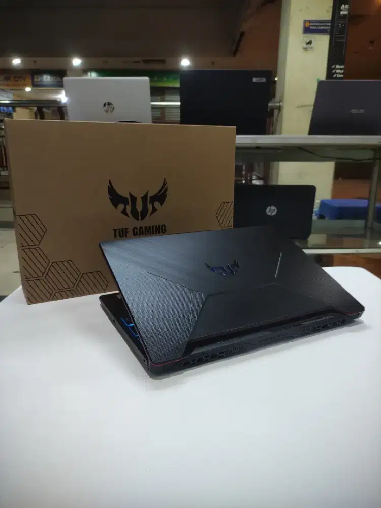 Asus tuf gaming F15 fx506lh i7 10870H 24GB gtx1650 512gb fullset mulus