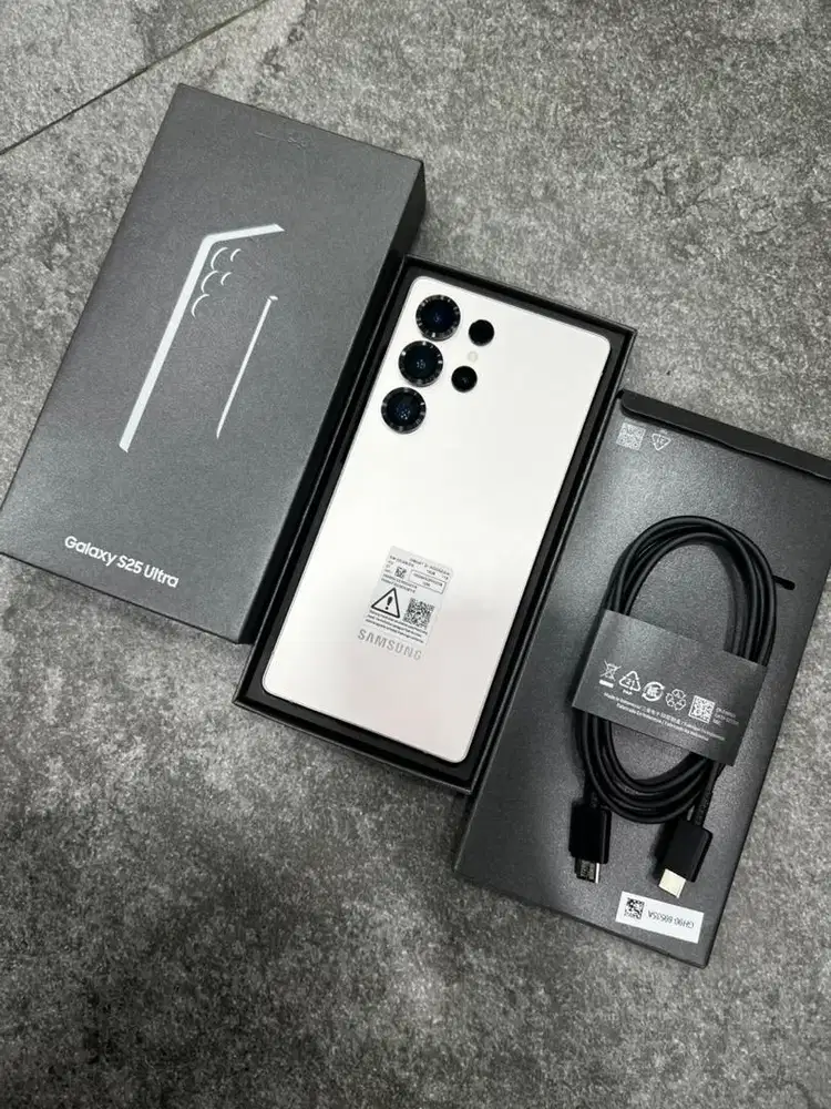 Samsung S25 ultra 12/1TB SEIN mulus like new lengkap original