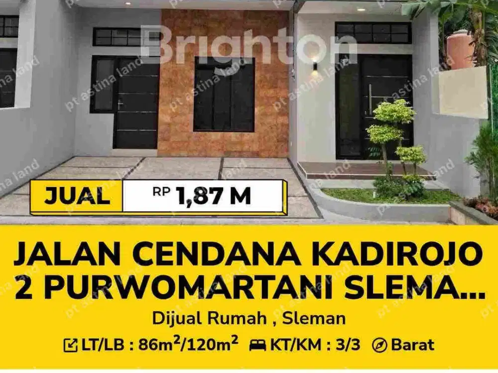 rumah mewah full furnished siap huni dalam Cluster
