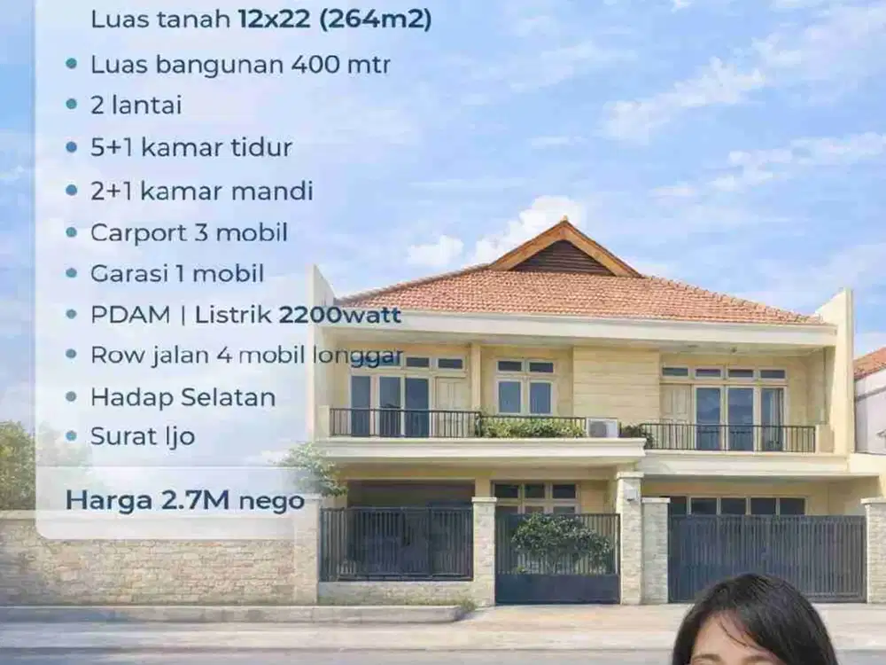 Pucang Jajar depan Stikes, cocok untuk Kos Dan Usaha Apapun Murah Nego