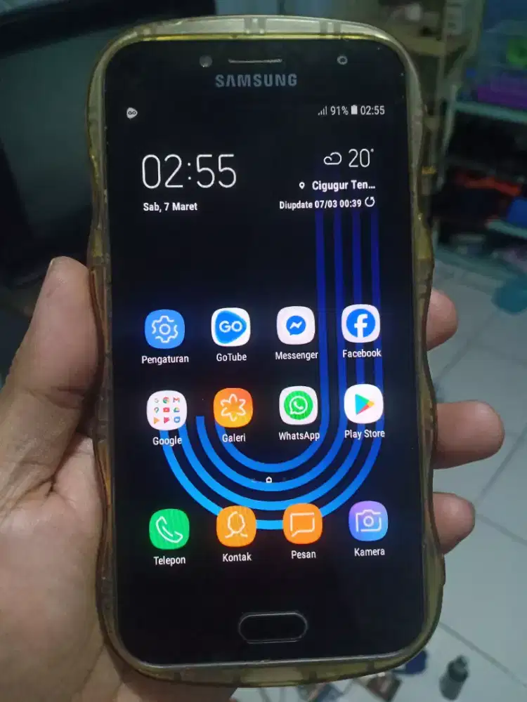 Samaung galaxy J2 pro 4G 2/32 layar 5 inchi amoled