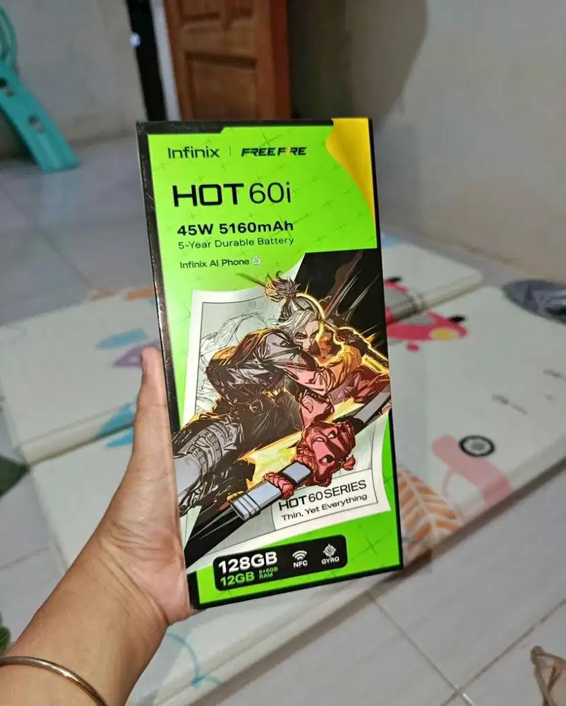 infinix hot 60i ram6/128
