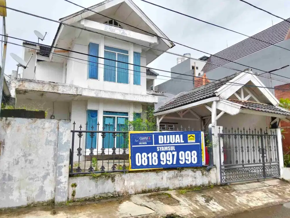 Dijual Murah Bintaro Jaya Sektor 5, 2Lantai dekat ke Jl Bintaro Utama 5