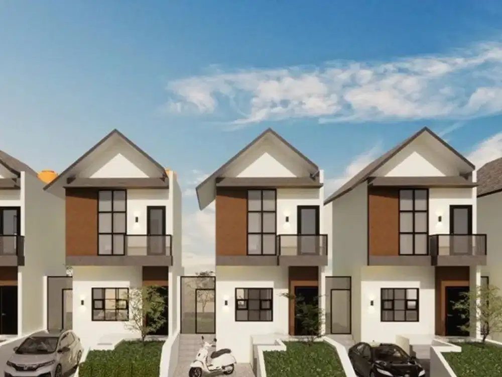 Rumah Dengan Hawa Sejuk Lembang Di Dataran Landai Di Perumahan Griya Jambudipa