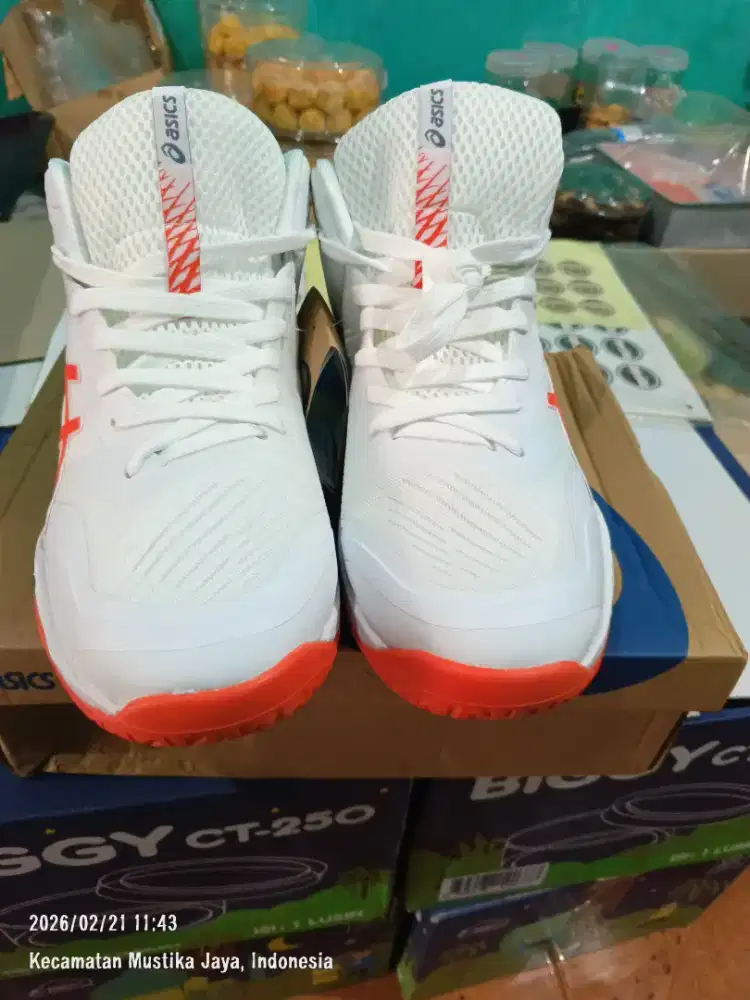 Asics Sky Elite FF white red