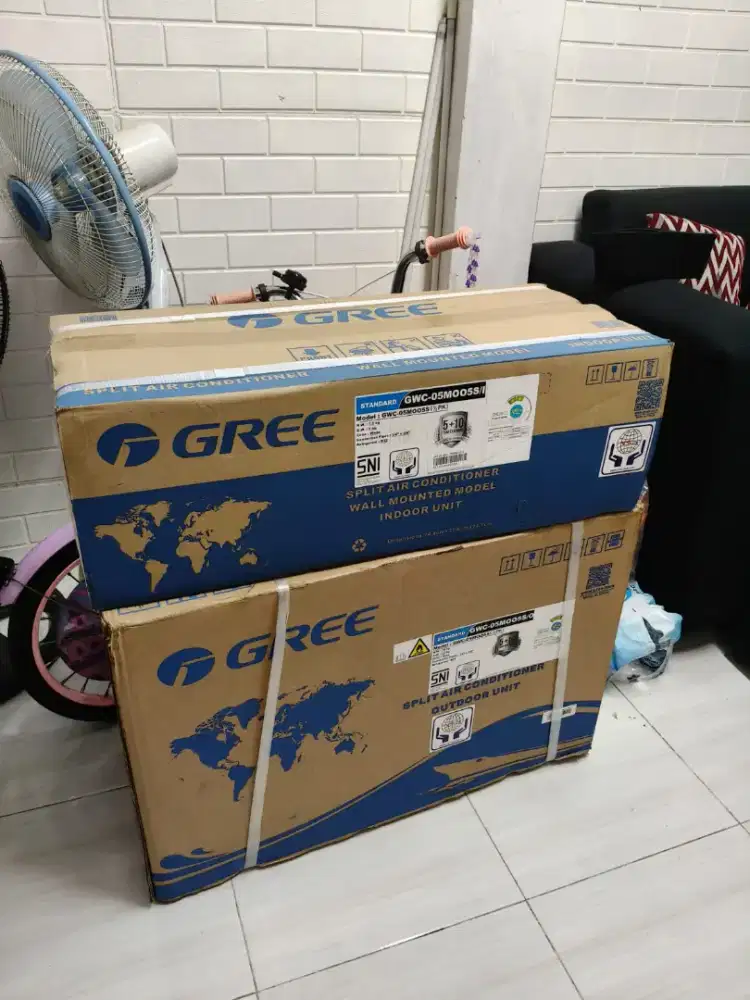 Jual ac gree 1/2 PK Baru