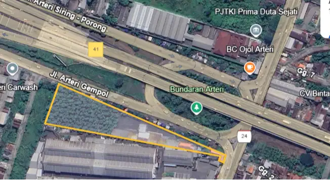 Dijual Pabrik  dan Kebun Mangga