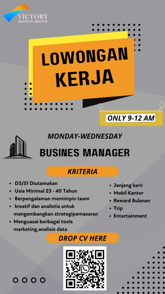 Lowongan kerja Bandung