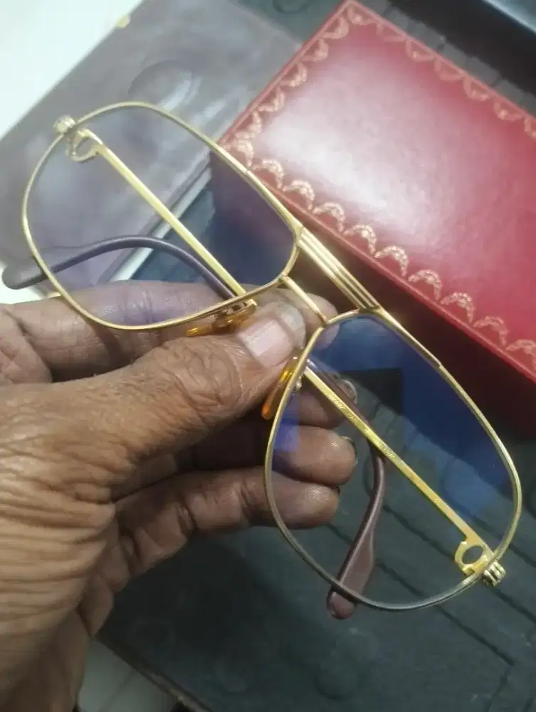 Kacamata Cartier Tank Louis Authentic