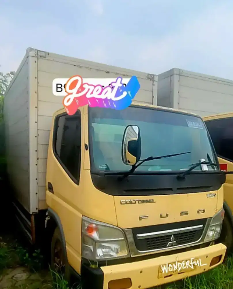 Mitsubishi Colt Diesel 6ban PS110 Box Alum BioSolar Turbo Euro2 Dutro