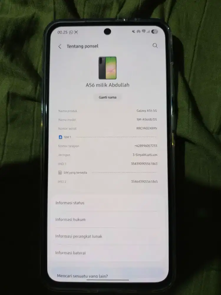 Samsung a56 5G 8/256 Graphite