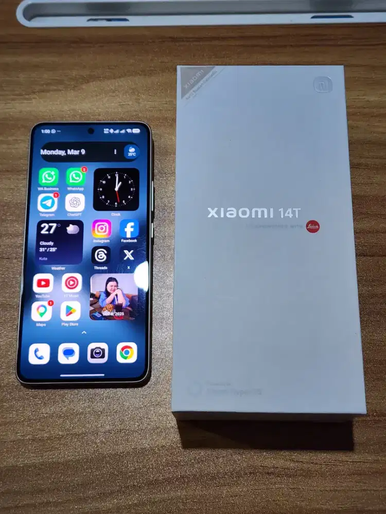 Xiaomi 14T 12/256 Silver - Fullset Ori