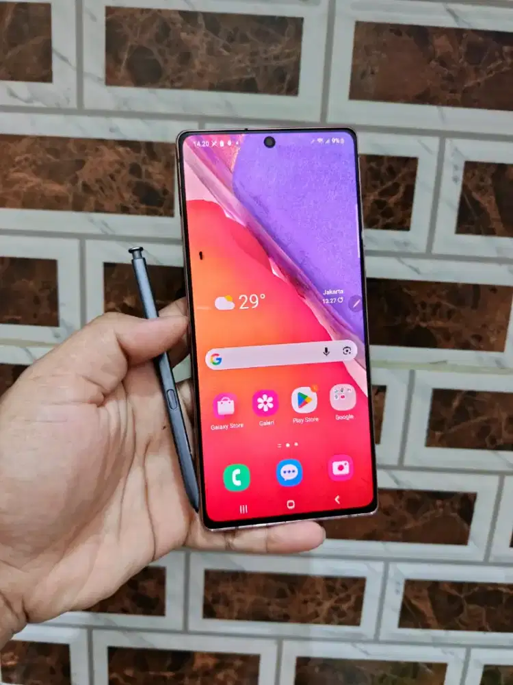 Jual Samsung Galaxy Note 20
‎Ram 8/256 GB
‎Resmi Sein Indonesia