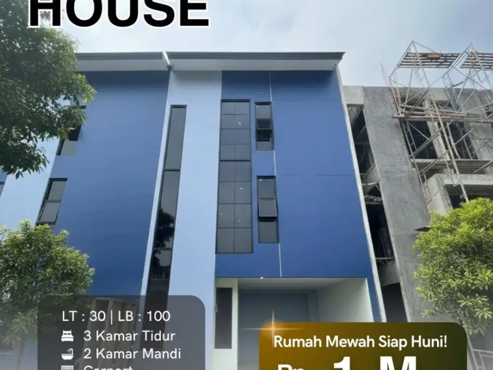 S916.Rumah 3,5 Lantai Ready Siap Huni di  Condet, Jakarta Timur*