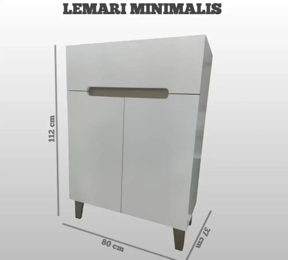 Lemari pakaian minimalis