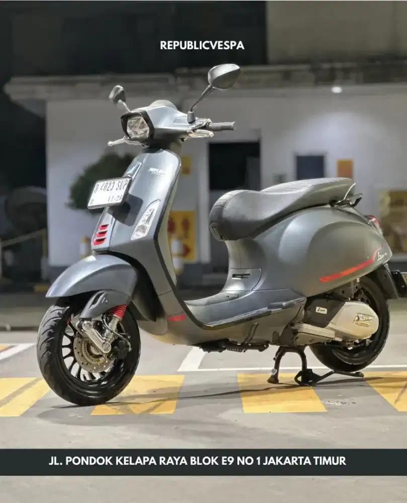 DIJUAL PIAGGIO VESPA SPRINT S 150 IGET ABS LED TH 2022 PERFECT CONDITI