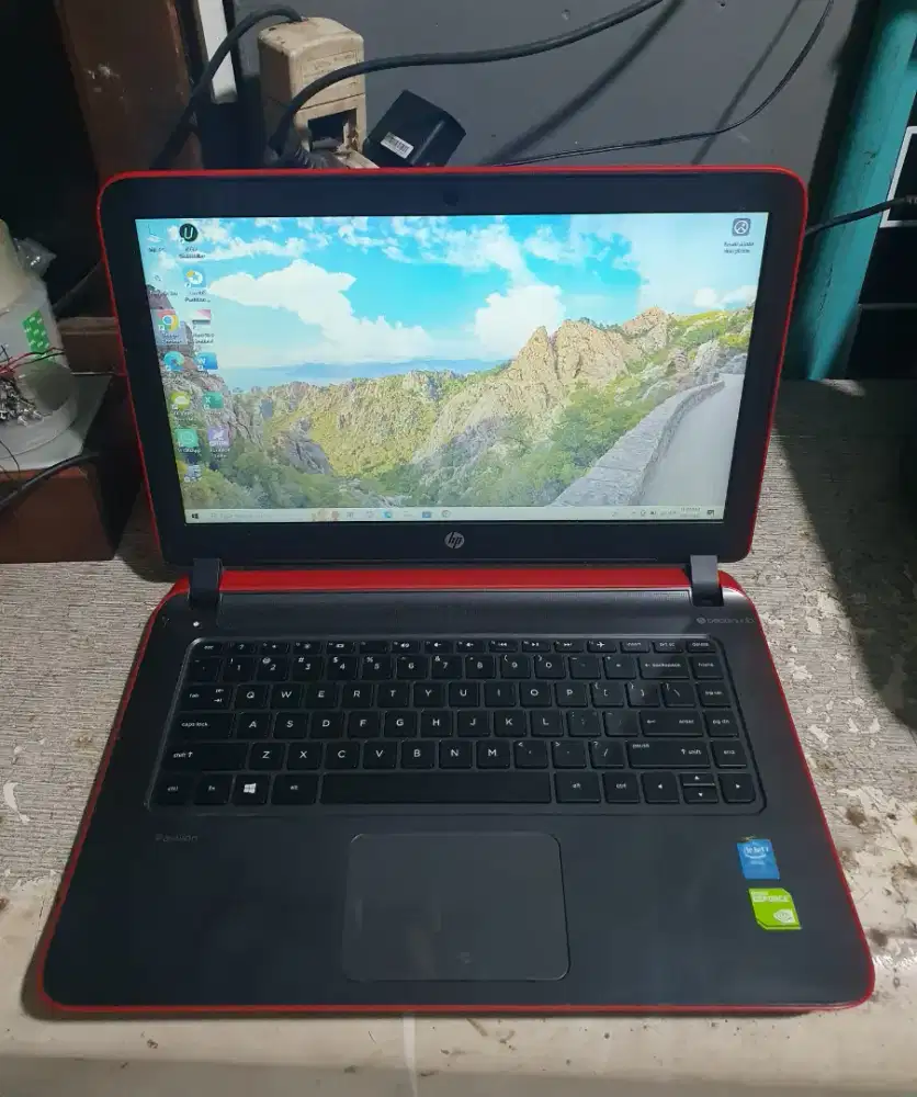 HP Pavilion 14 VGA 2GB SSD 512GB New siap lembur