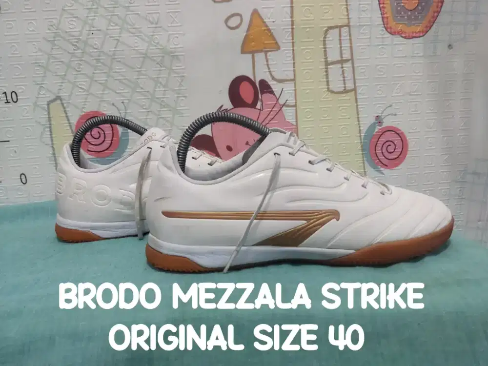 BRODO FUTSAL ORIGINAL SIZE40 Kondisi joss90% asli bkan abal2 siap pake