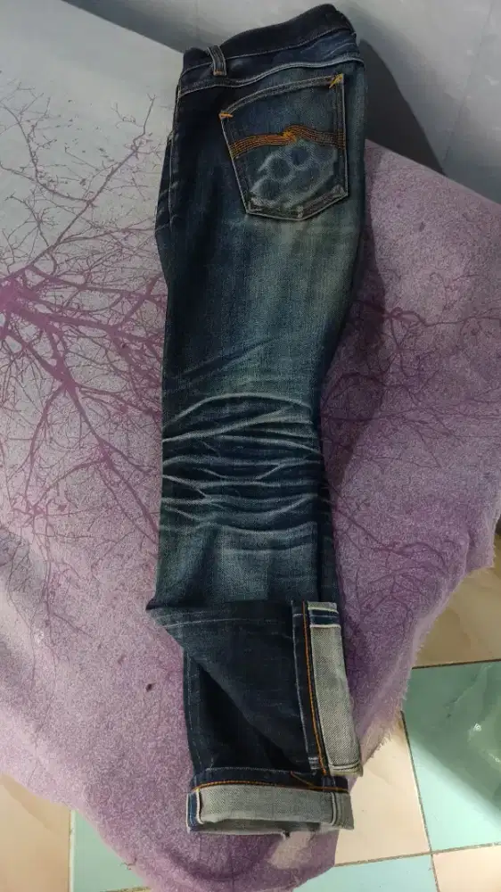 Nudie Jeans Lean Dean Dry Japan Selvedge Grim Tim momotaro wingman