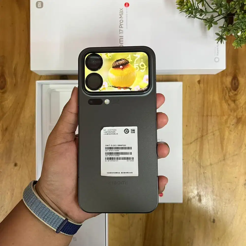 Xiaomi 17 Pro max 5G 16/1TB Black Super Mulus Pajak resmi bea cukai